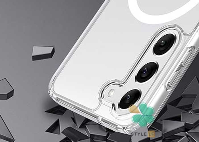 خرید قاب گوشی شفاف مگ سیف دار برای Samsung S25 - شفاف و بادوام